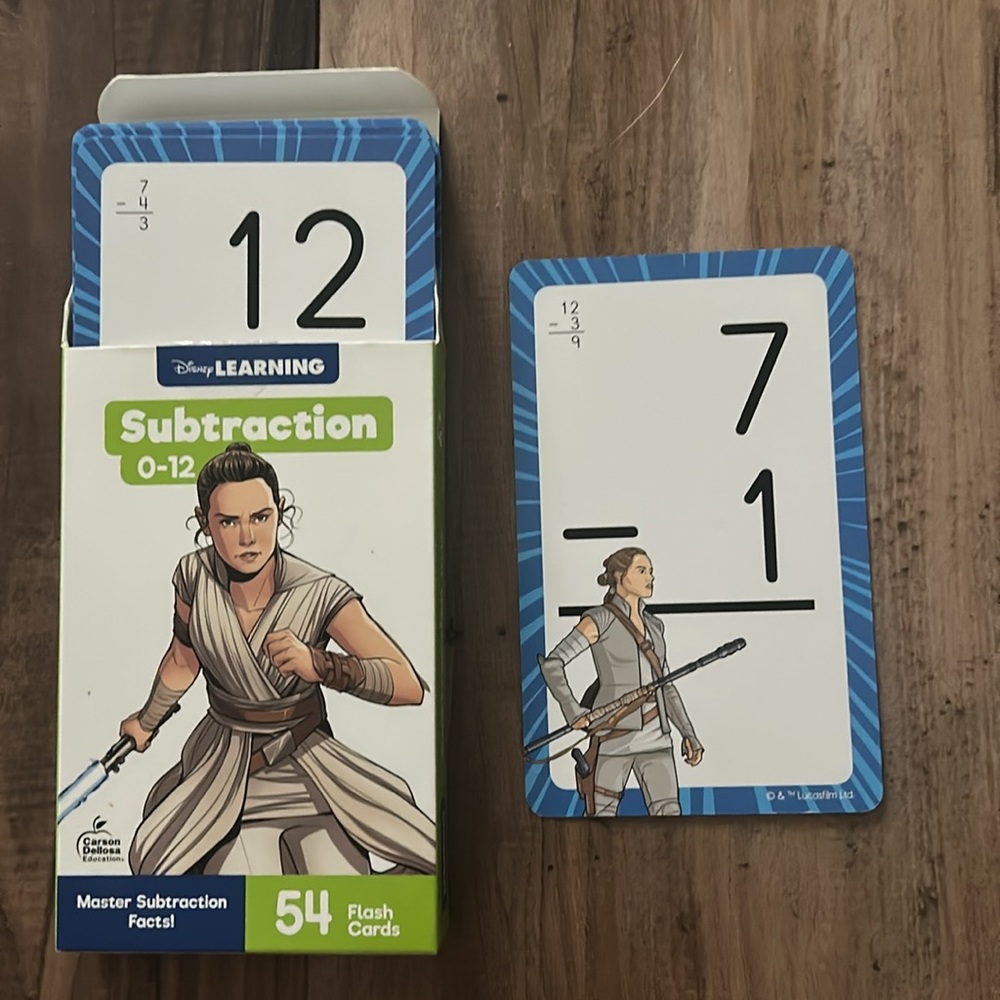 Learning Subtraction and Addition Flash Cards - Picture 4 of 7